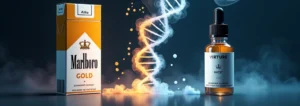 Taux nicotine marlboro gold vs e-liquides : comparatif